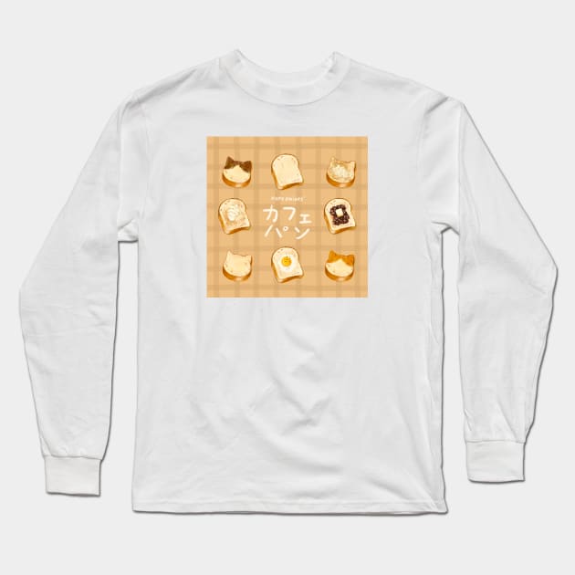 Toast Long Sleeve T-Shirt by Kate Paints